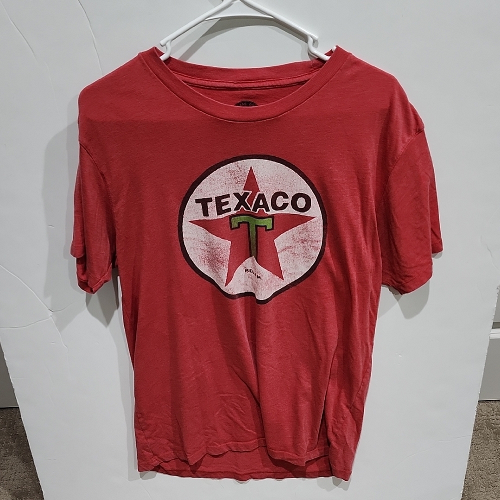 Red Graphic T-Shirt Texaco